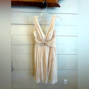 Dreamy Cocktail dress by White House Black Market with lovely detail